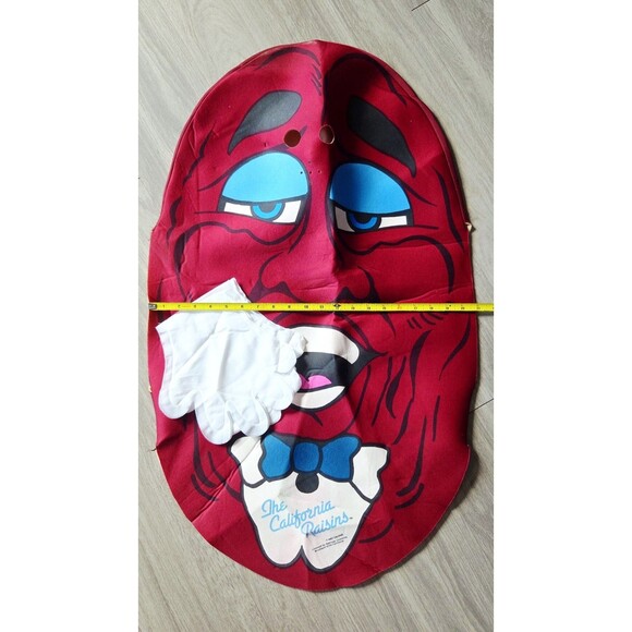 NEW California Raisins Adult Costume Halloween Pullover Vtg 1987 - Never Worn! - Picture 14 of 16